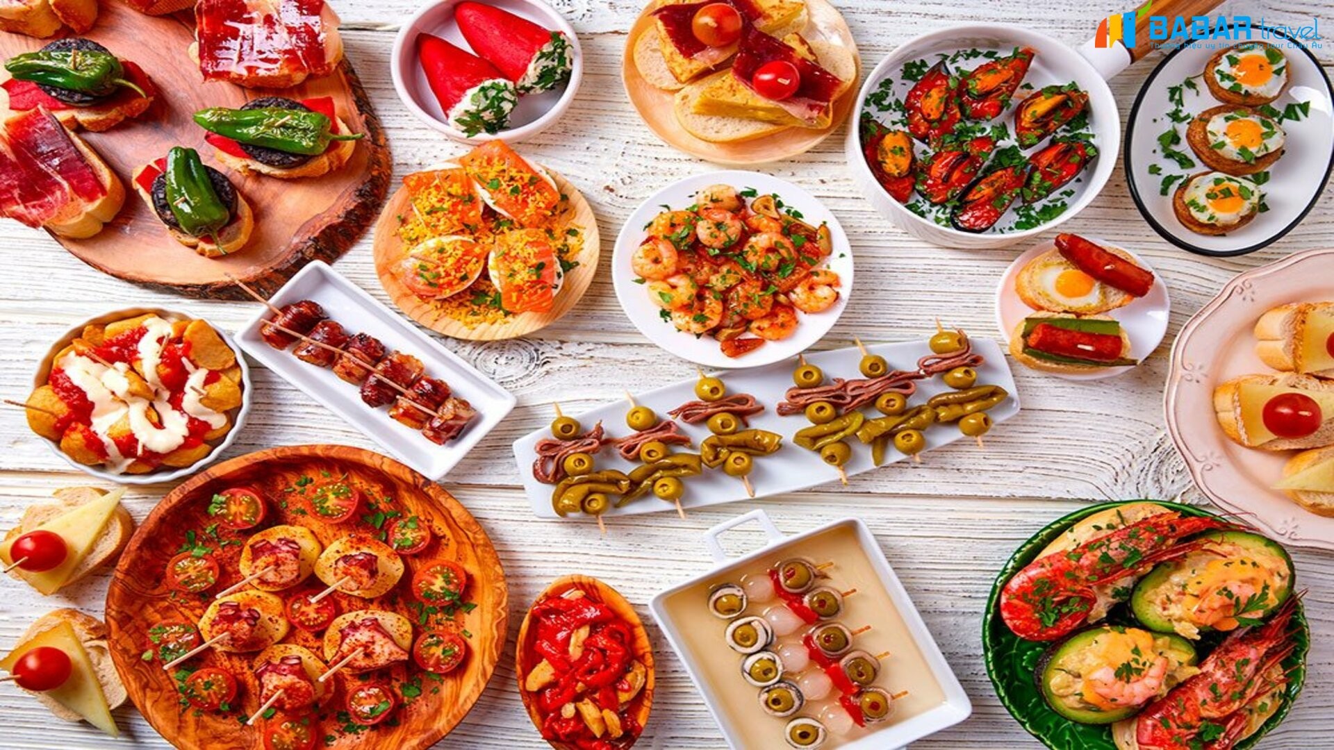 5 món Tapas bạn nhất định phải thử khi đến Tây Ban Nha