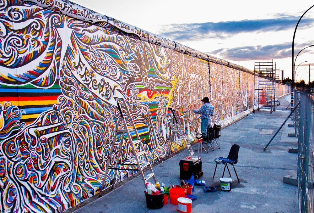 Bức tường Berlin - biểu tượng nổi tiếng thời Chiến tranh Lạnh